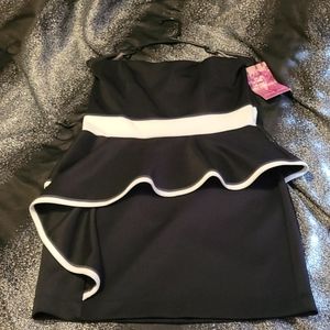 New with tags cute peplum dress classy